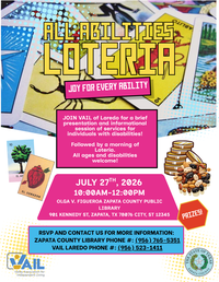 All Abilities Loteria Presented by VAIL of Laredo