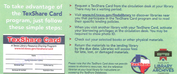 TexShare flyer back.png TexShare Card Program details